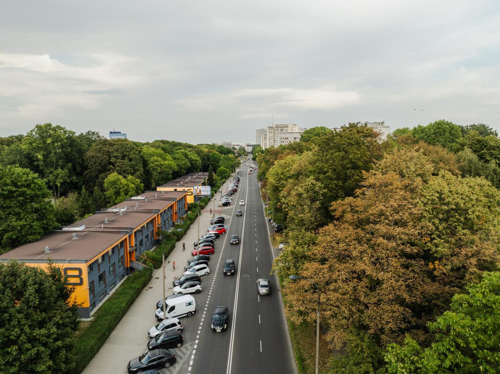 The Park Suites Warschau Buitenkant foto